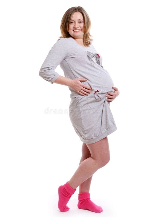Beautiful Happy Pregnant Young Woman Stock Photo Image Of Care Life