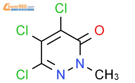 37648 42 332h Pyridazinone 456 Trichloro 2 Methyl 化学式、结构式、分子式、mol