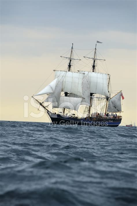 Tall Ship Sailing Stock Photo Royalty Free Freeimages