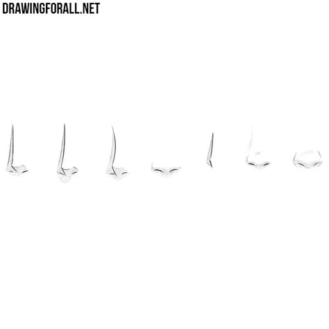 Learning how to draw a nose is one of the most important aspects of creating a portrait or a character design. How to Draw an Anime Nose | Drawingforall.net