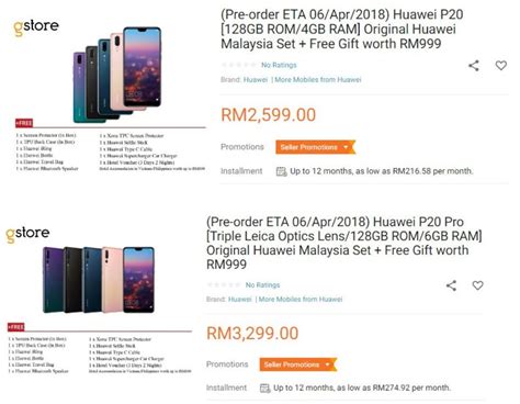 Huawei p20 pro price in malaysia 4.6.2. Huawei P20 Series May Retail from RM2,599 in Malaysia ...