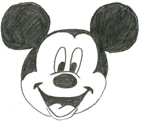 Mickey Mouse Drawing Step By Step At Explore