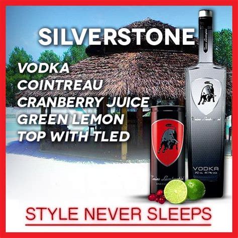 Check spelling or type a new query. SILVERSTONE: Tonino Labmroghini Vodka; Cointreau ...