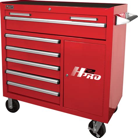Fully assembled with black hardwarecentral locking system allows. Homak H2PRO 41in. 6-Drawer Roller Tool Cabinet with 2 ...
