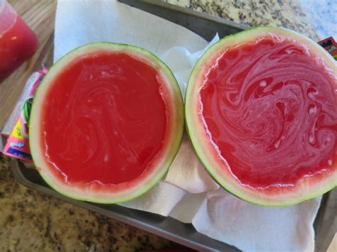 Sliced Watermelon Jello Shots Positively Stacey