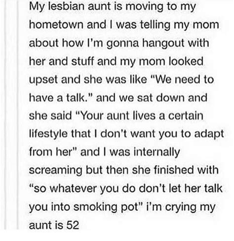 Lesbian Aunt Rtumblr