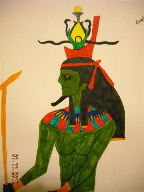 egyptian god of the earth on deviantart egyptian gods