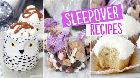 Winter Wonderland Sleepover Recipes Giveaway Youtube