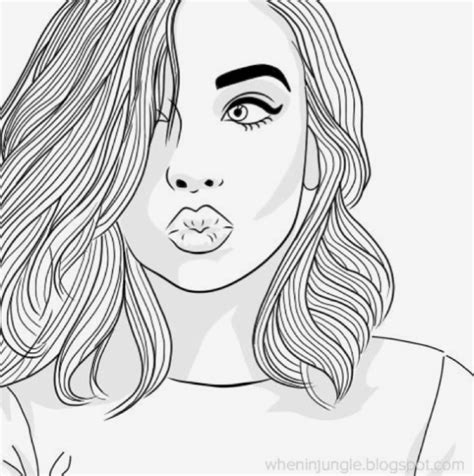 Pin de Gaby Picota en Ojos | Lindos dibujos tumblr, Chica tumblr dibujo