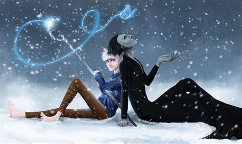 Wallpaper Jack Frost Jack Frost And Pitch Black Джек Фрост И