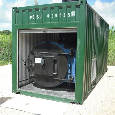 Medical Waste Incinerator Containerized Matthews Environmental