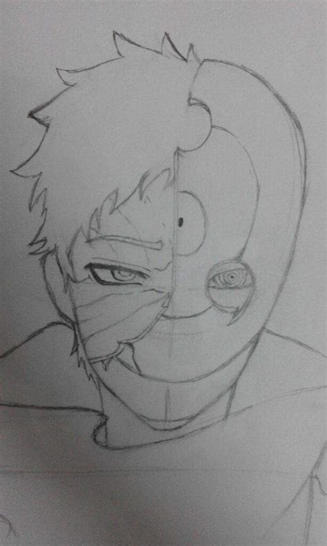 Drawing Obito Uchiha Anime Amino