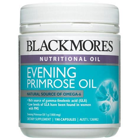 Blackmores evening primrose oil 1000 60 capsules. Blackmores Evening Primrose OIL 1000mg Natural Source OF ...