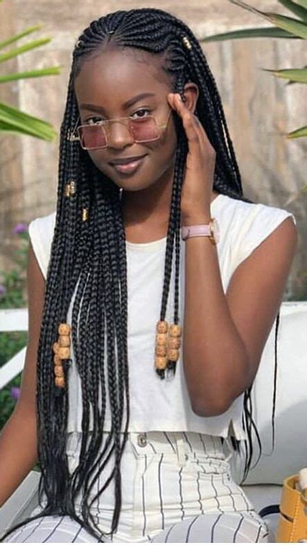 40 Seductive Ways To Wear Ghana Braids Curly Craze Hair Styles Locs Hairstyles Braided