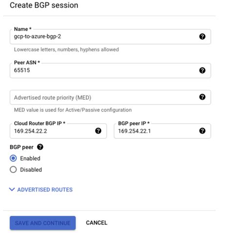 Fun With Cloud Configure Highly Available Vpn With Bgp From Azure To Gcp