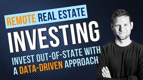 Remote Real Estate Investing Investing Out Of State With A Data Driven