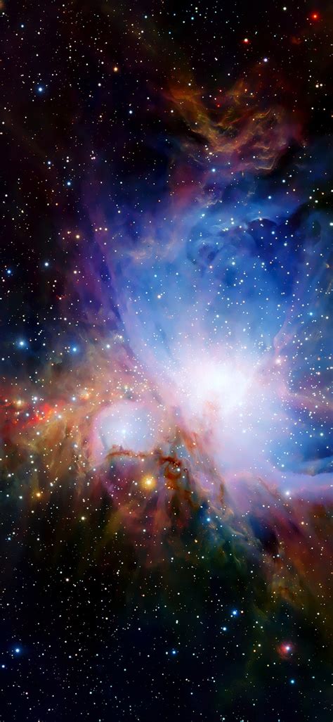 Sci Fi Nebula Space Stars Orion Nebula 1125x2436 Phone Hd Wallpaper
