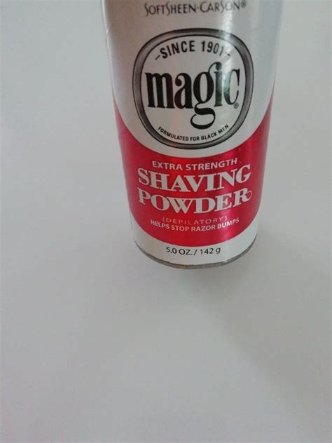Magic Extra Strength Shaving Powder Red Inci Beauty