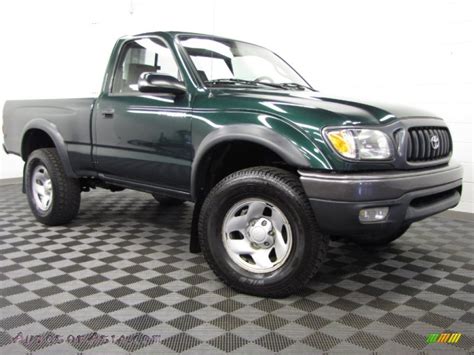 2003 Toyota Tacoma Regular Cab 4x4 In Imperial Jade Green Mica 168006