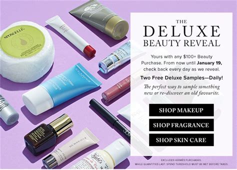 Hudson's Bay Canada Deluxe Beauty Promotions: Two FREE ...