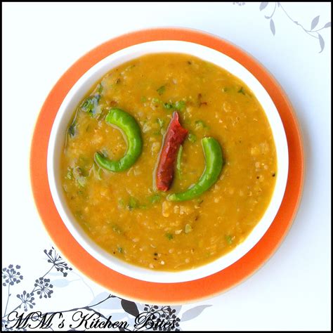 Mms Kitchen Bites Bengali Masoor Daltotal Comfort Food Even For A