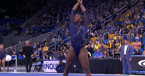 Nia Dennis Gymnastics Routine Wows With Beyonce Inspired Performance