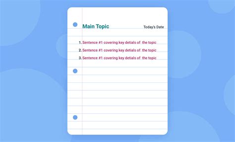 How To Take Study Notes 5 Effective Note Taking Methods And Essential