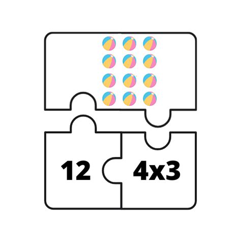 Quebra Cabeça Da Multiplicação Tabuada Do 1 Ao 5 Matemagogia Hotmart