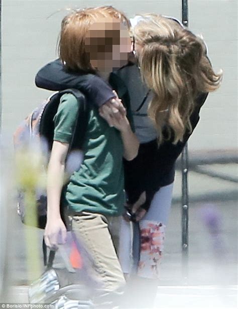 Julia Roberts Kisses Son Phinnaeus Moder In Los Angeles During Stroll
