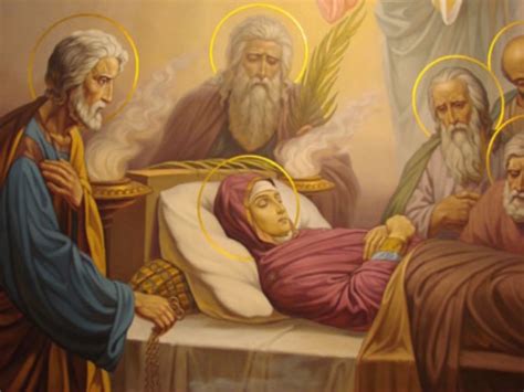 Ѹ҆спе́нїе прест҃ы́ѧ влⷣчцы на́шеѧ бцⷣы и҆ прⷭ҇нод҃вы мр҃і́и. Пресвятая Дева Мария - Богородица | bibliya-online.ru