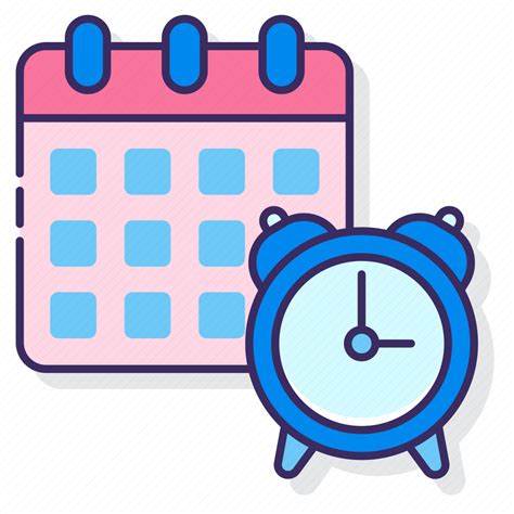 Calendar Clock Daily Routine Icon Download On Iconfinder