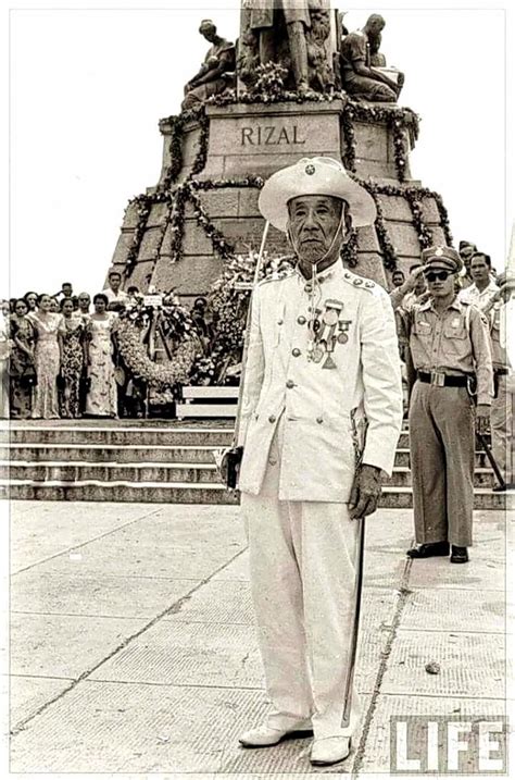 A Katipunero Philippine Revolutionary Veteran During Independence Day Celebration On Rizal
