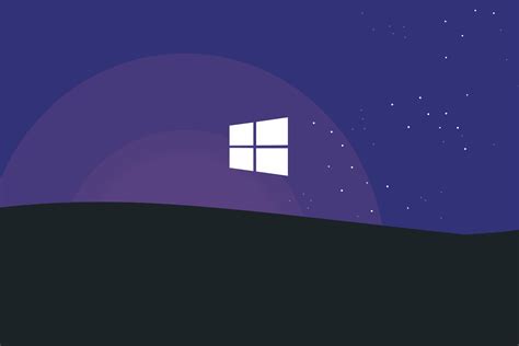 Windows 10 Bliss At Night By Andrei Trinidad Wallpapers Wallpaperhub