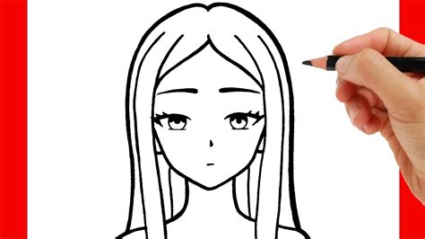 It's a great way to create without the burden of having to make something look real enough. HOW TO DRAW ANIME - HOW TO DRAW A GIRL EASY STEP BY STEP - YouTube