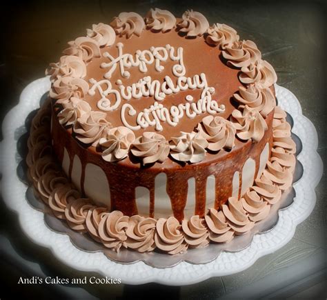 Happy Birthday Catherine A 9 Chocolate Cake With Chocolate Mousse