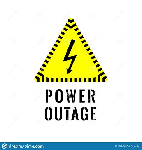 Power outage is a tabletop rpg system designed with kids in mind. Power Outage Symbol. Electricity Symbol On Yellow Caution ...