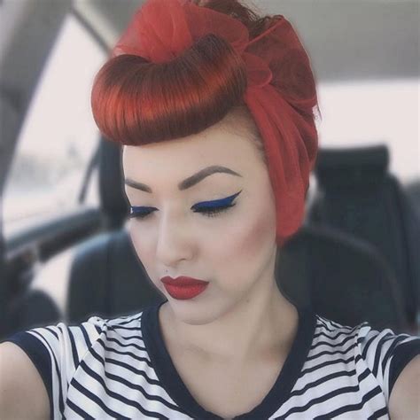 20 Ways To Rock Andra Days Pinup Girl Inspired Hairstyle Thefashionspot