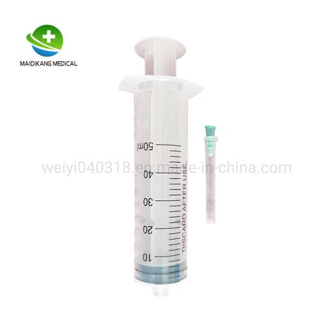 Professional Manufacture Of 50 60ml Disposable Medical Syringe Feeding