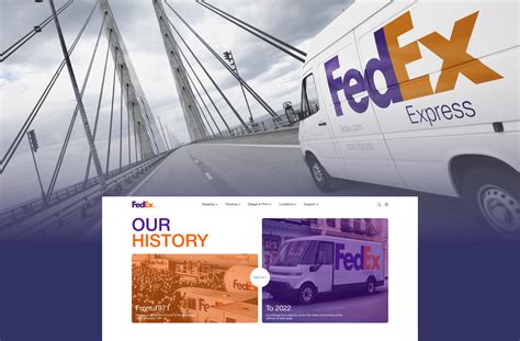 Fedex | corporate website redesign on Behance