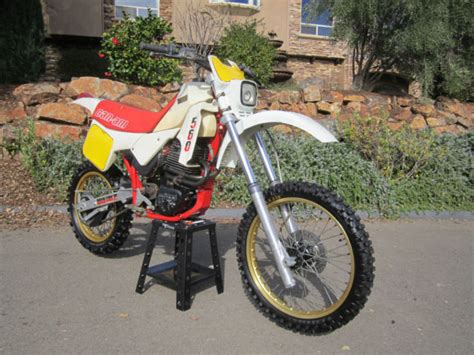 One of the sports that is very fast and interesting is when these dirt bikes use no brakes and can only use two looking back i am sure the rider meant no harm but we were scared. VINTAGE CAN AM SONIC 560! ULTRA RARE ENDURO MOTOCROSS ...
