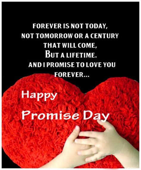 It is the feeling of oneness when distant that proves a lasting friendship. Happy Promise Day Message Card : happy promise day on ...