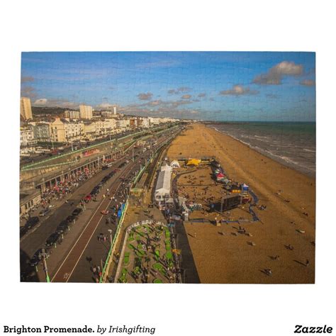 Brighton Promenade Jigsaw Puzzle Uk Brighton Print