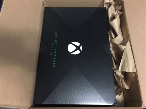 My Xbox One X Packaging Xboxone