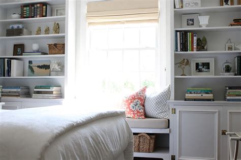 Roman shades are a good option if you are looking for a simpler design but are equally stylish too. Cottage and Vine: Roman Shades in the Master Bedroom