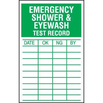 Is there a bucket located under the eyewash to collect runoff? Eyewash Log Sheet Template Printable / Downloadable Jha ...
