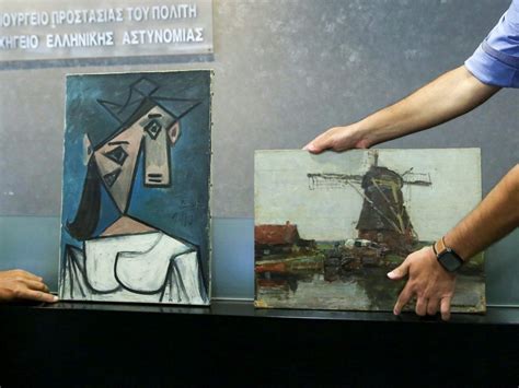 Greece Recovers Stolen Picasso Mondrian Paintings Toronto Sun