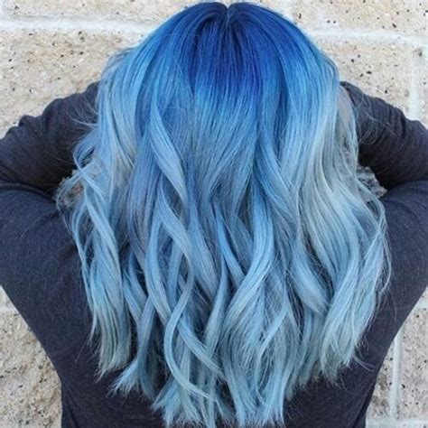 I have some red shampoo left that's supposed to help keep your red dyed hair brighter for. Blue is the Coolest Color: 50 Blue Ombre Hair Ideas | Hair ...