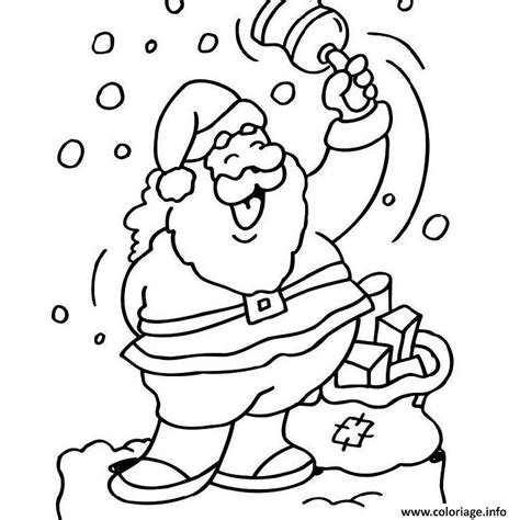 Coloriage Pere Noel 11 Dessin Pere Noel à imprimer