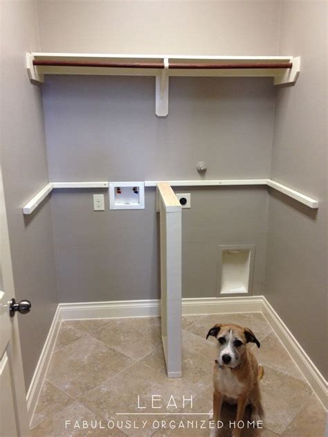 How to make a cheap laundry room project? Laundry countertop framing | Laundry room countertop ...