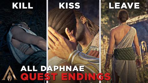 All Daphnae Quest Ending Killkissleave Assassins Creed Odyssey